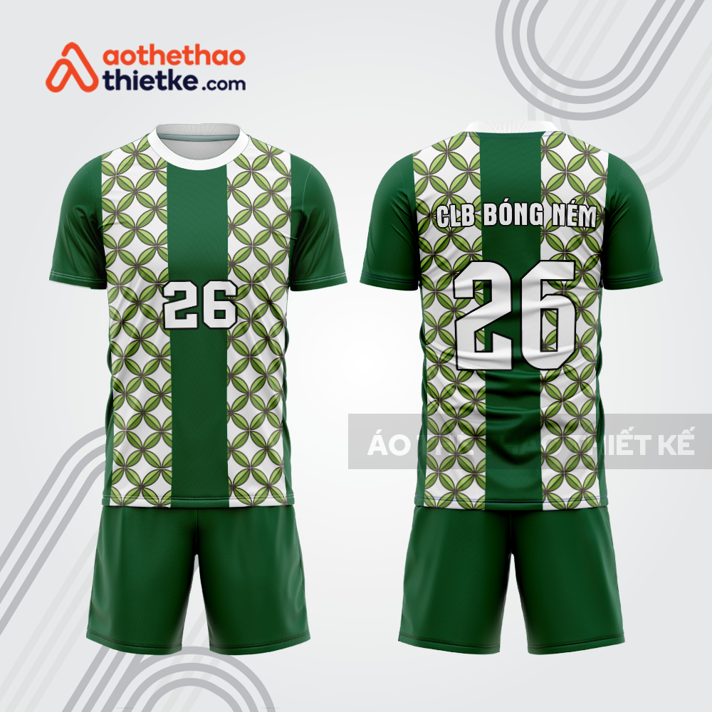 Mẫu thiết kế quần áo đồng phục thi đấu bóng ném đẹp bn225