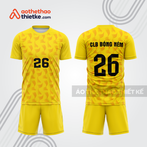 Mẫu thiết kế quần áo đồng phục thi đấu bóng ném đẹp bn226