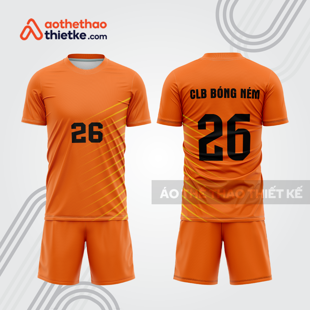 Mẫu thiết kế quần áo đồng phục thi đấu bóng ném đẹp bn230