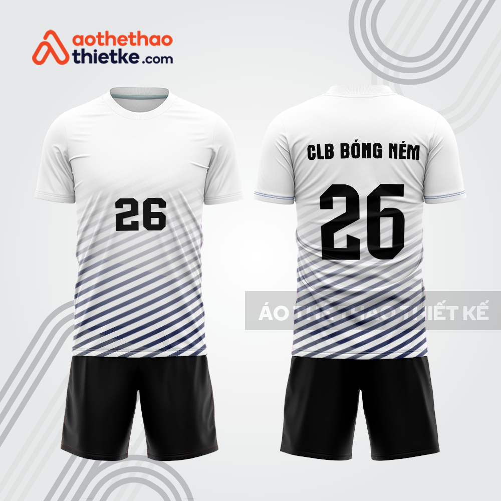 Mẫu thiết kế quần áo đồng phục thi đấu bóng ném đẹp bn231