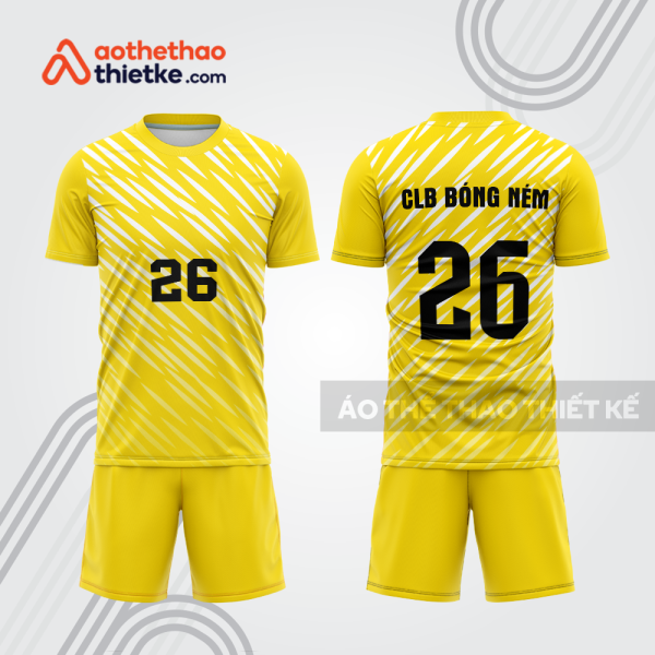 Mẫu thiết kế quần áo đồng phục thi đấu bóng ném đẹp bn233