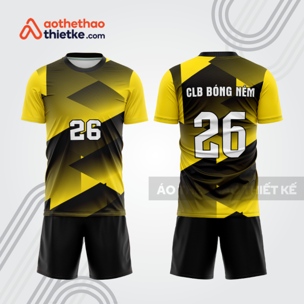 Mẫu thiết kế quần áo đồng phục thi đấu bóng ném đẹp bn237