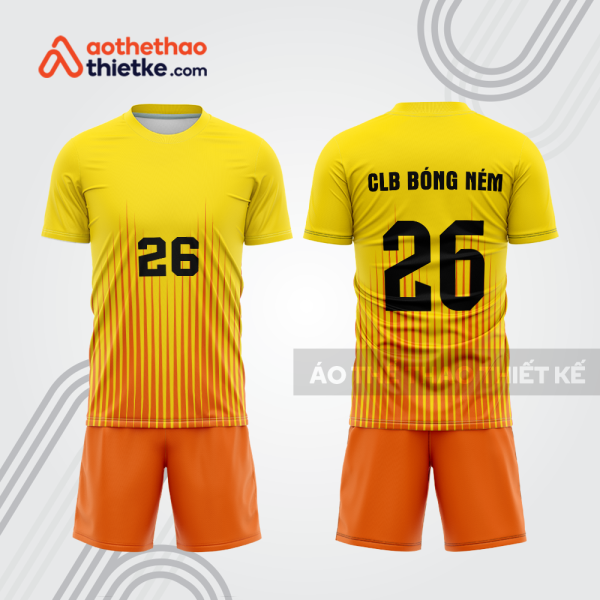 Mẫu thiết kế quần áo đồng phục thi đấu bóng ném đẹp bn241