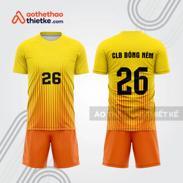 Mẫu thiết kế quần áo đồng phục thi đấu bóng ném đẹp bn241