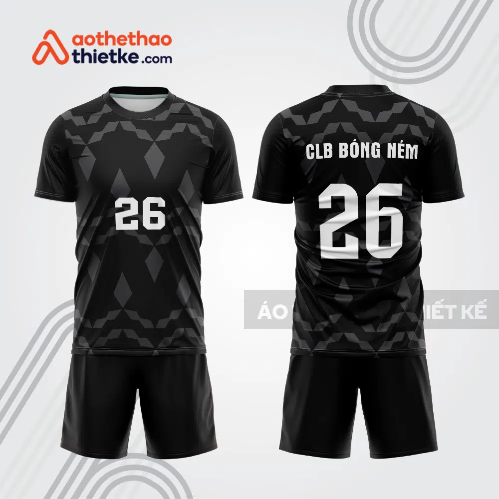 Mẫu thiết kế quần áo đồng phục thi đấu bóng ném đẹp bn243