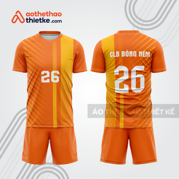 Mẫu thiết kế quần áo đồng phục thi đấu bóng ném đẹp bn258