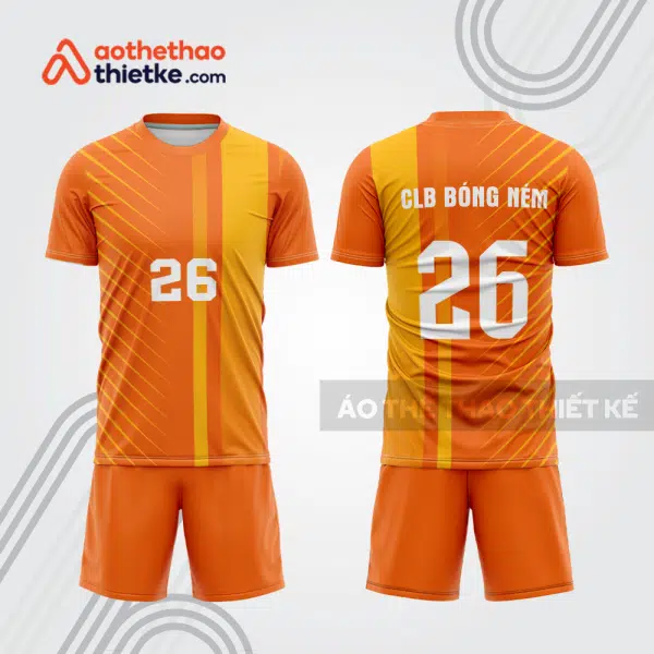 Mẫu thiết kế quần áo đồng phục thi đấu bóng ném đẹp bn258