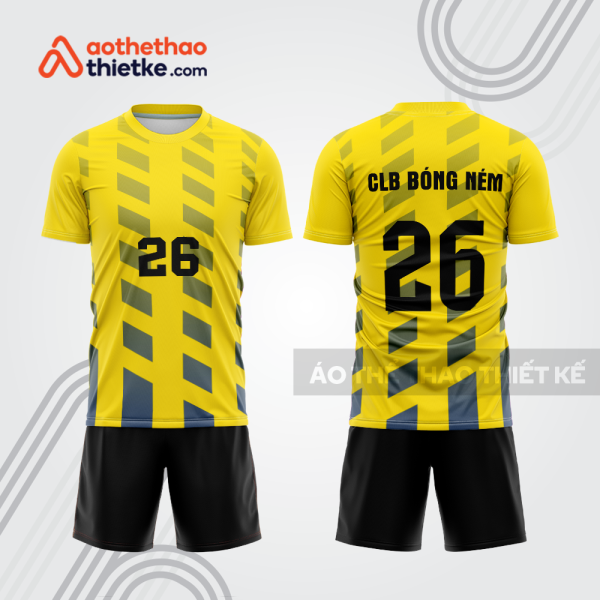 Mẫu thiết kế quần áo đồng phục thi đấu bóng ném đẹp bn261