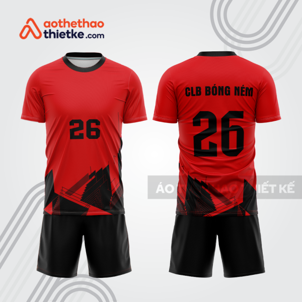 Mẫu thiết kế quần áo đồng phục thi đấu bóng ném đẹp bn262