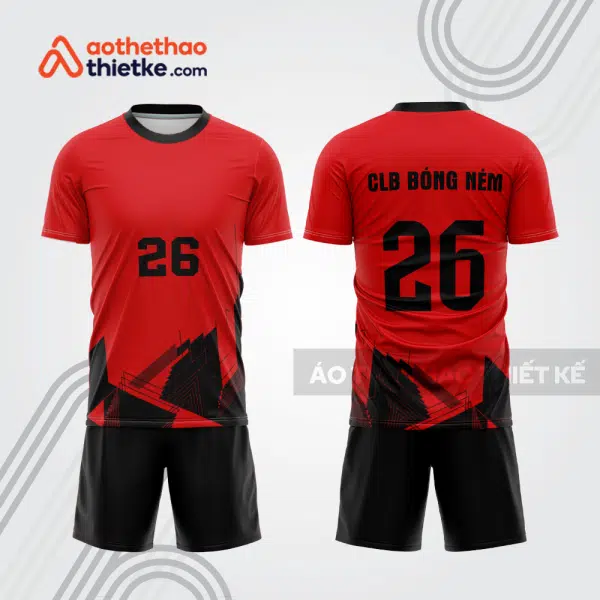 Mẫu thiết kế quần áo đồng phục thi đấu bóng ném đẹp bn262