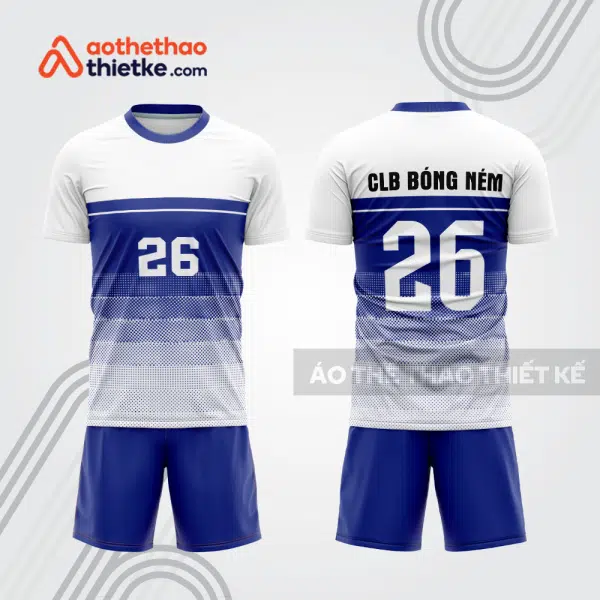 Mẫu thiết kế quần áo đồng phục thi đấu bóng ném đẹp bn263