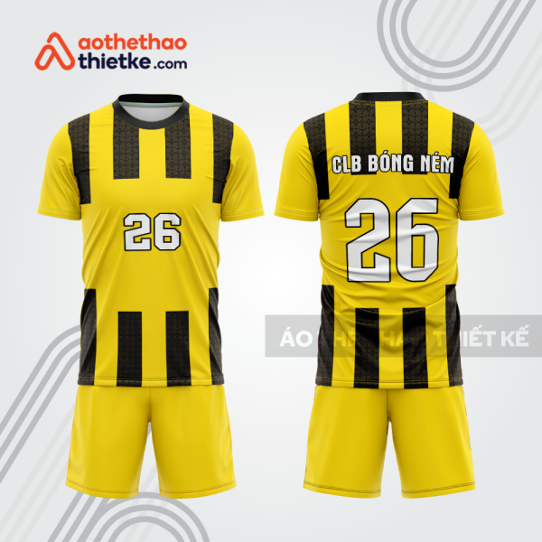 Mẫu thiết kế quần áo đồng phục thi đấu bóng ném đẹp bn266