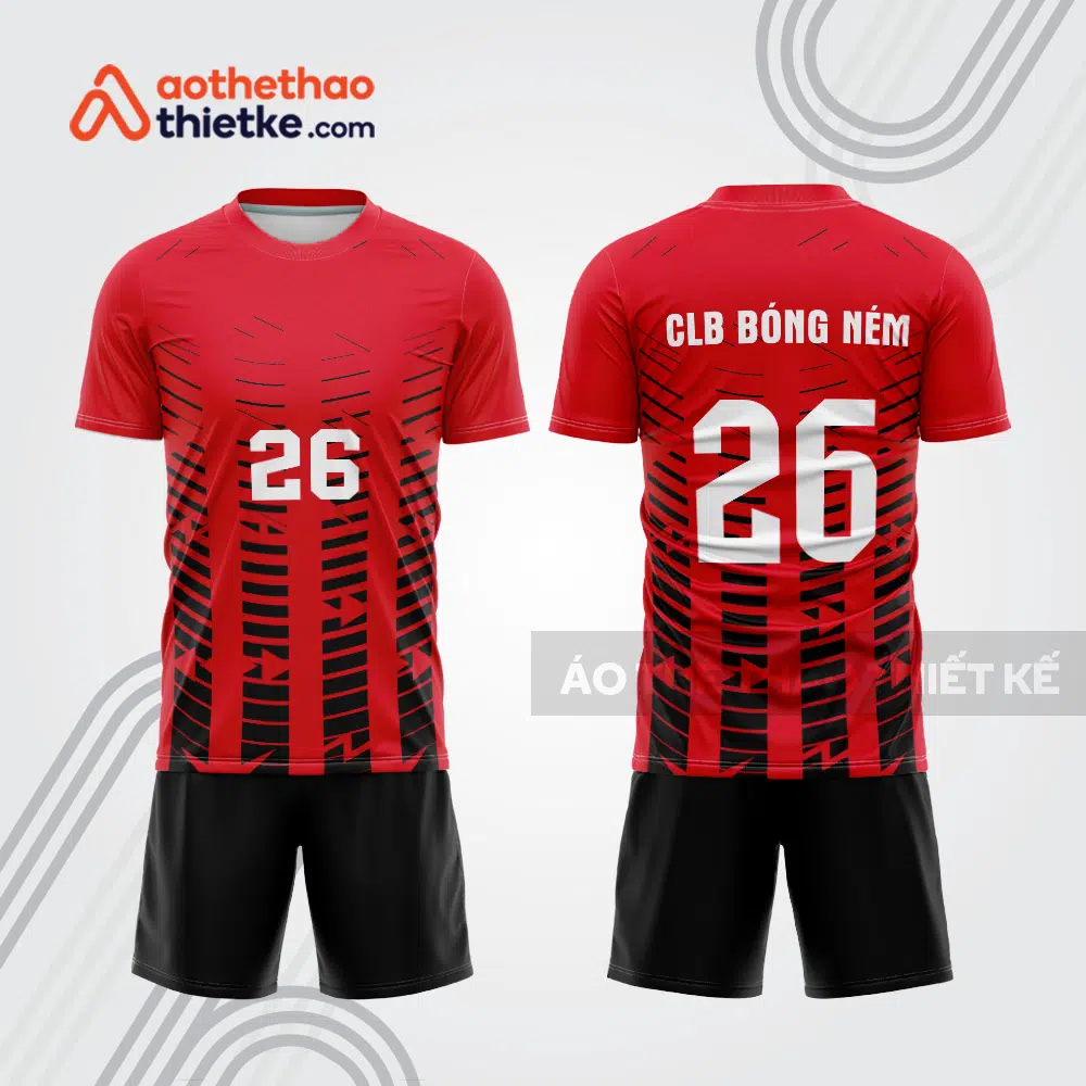 Mẫu thiết kế quần áo thể thao thi đấu bóng ném đẹp bn276