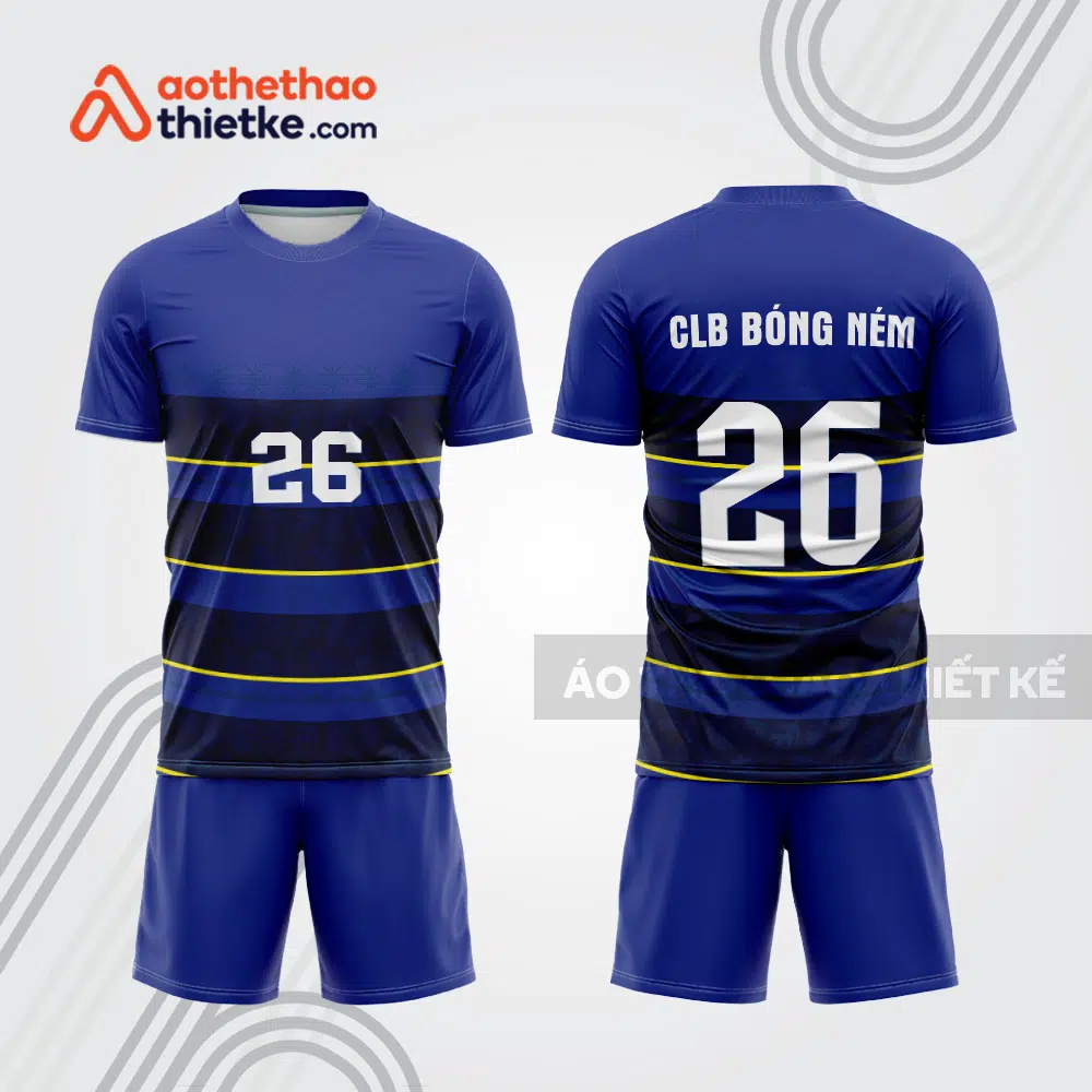 Mẫu thiết kế quần áo thể thao thi đấu bóng ném đẹp bn277