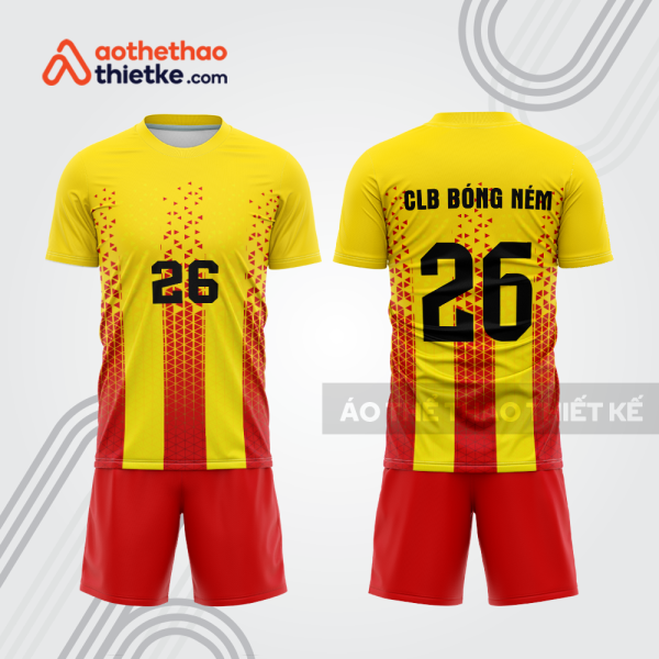 Mẫu thiết kế quần áo thể thao thi đấu bóng ném đẹp bn284