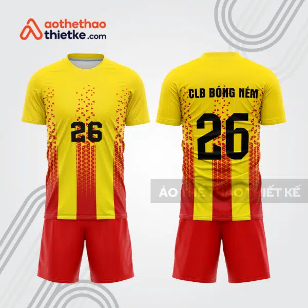 Mẫu thiết kế quần áo thể thao thi đấu bóng ném đẹp bn284