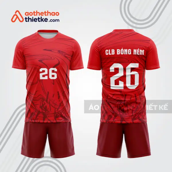 Mẫu thiết kế quần áo thể thao thi đấu bóng ném đẹp bn289