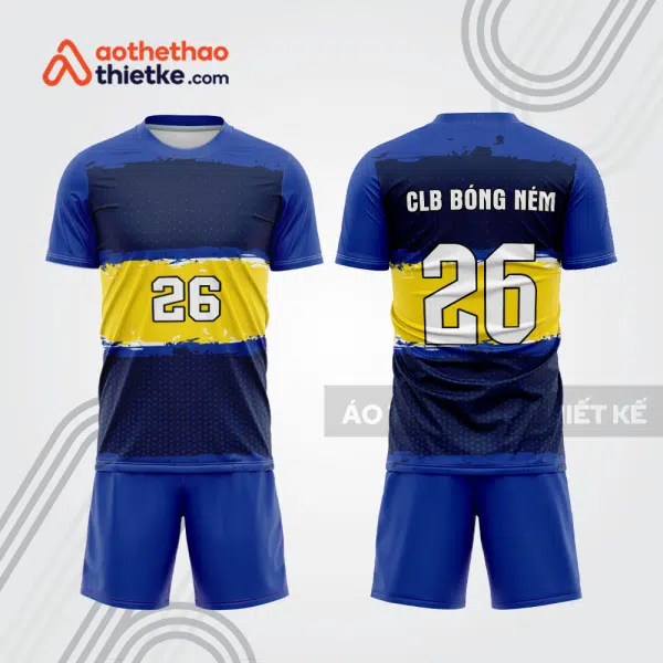 Mẫu thiết kế quần áo thể thao thi đấu bóng ném đẹp bn295