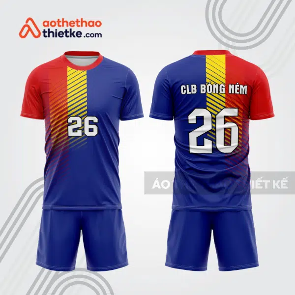 Mẫu thiết kế quần áo thể thao thi đấu bóng ném đẹp bn318