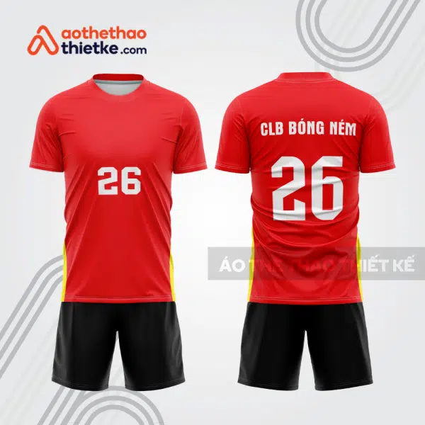 Mẫu thiết kế quần áo thể thao thi đấu bóng ném đẹp bn335