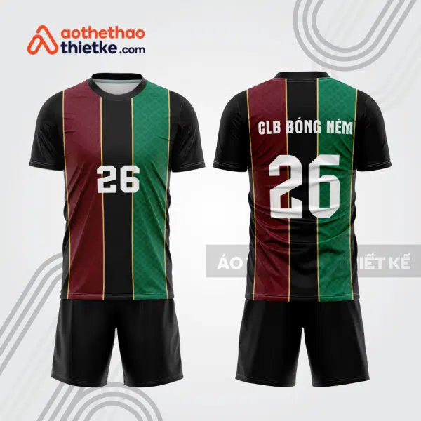 Mẫu thiết kế quần áo thể thao thi đấu bóng ném đẹp bn344