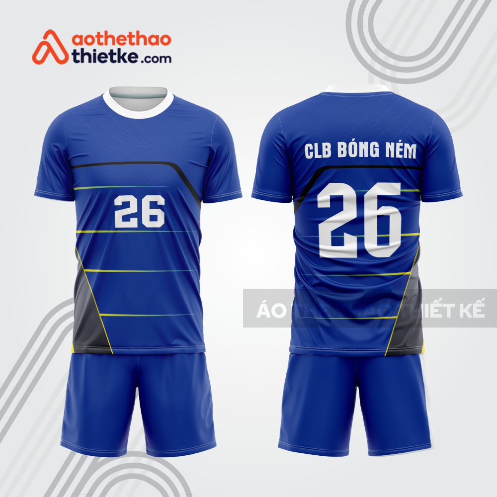 Mẫu thiết kế quần áo thể thao thi đấu bóng ném đẹp bn368