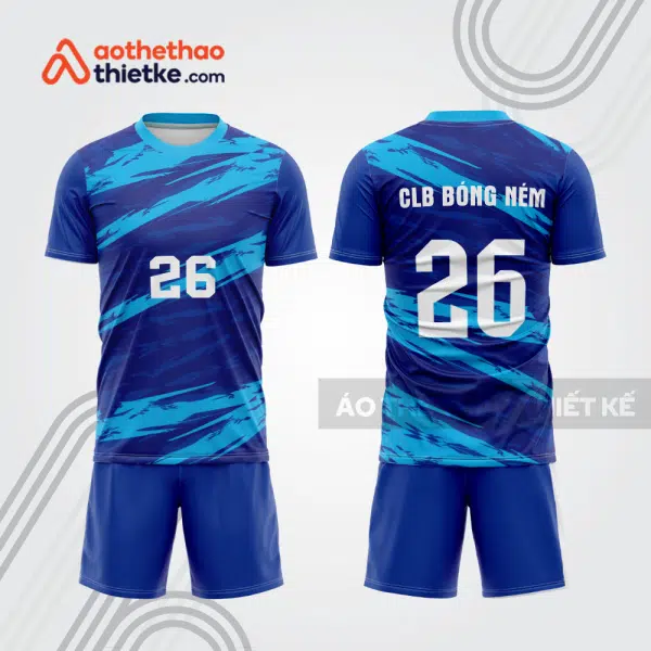 Mẫu thiết kế quần áo thể thao thi đấu bóng ném đẹp bn370