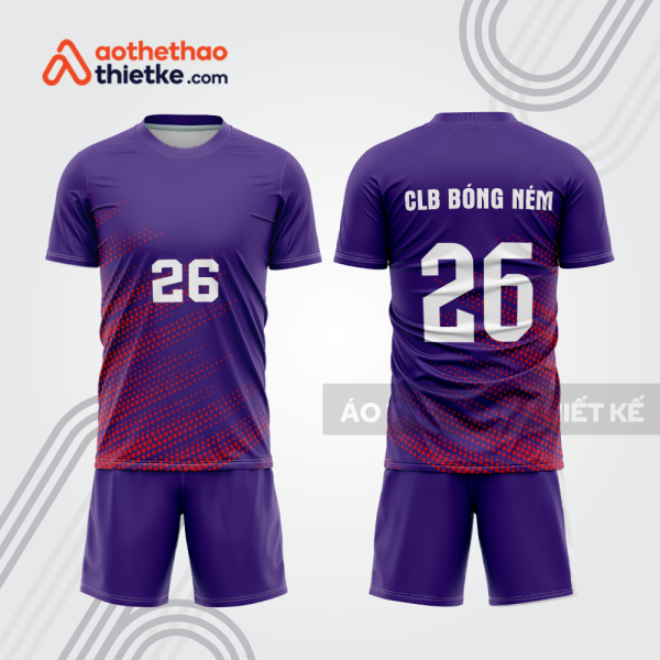 Mẫu thiết kế trang phục thể thao thi đấu bóng ném đẹp bn393