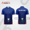 Mẫu thiết kế áo khóa kéo đồng phục CLB bắn cung đẹp bu150