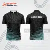 Mẫu thiết kế áo khóa kéo đồng phục CLB bắn cung đẹp bu167