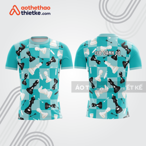 Mẫu thiết kế áo t-shirt thi đấu CLB đánh cờ ch10
