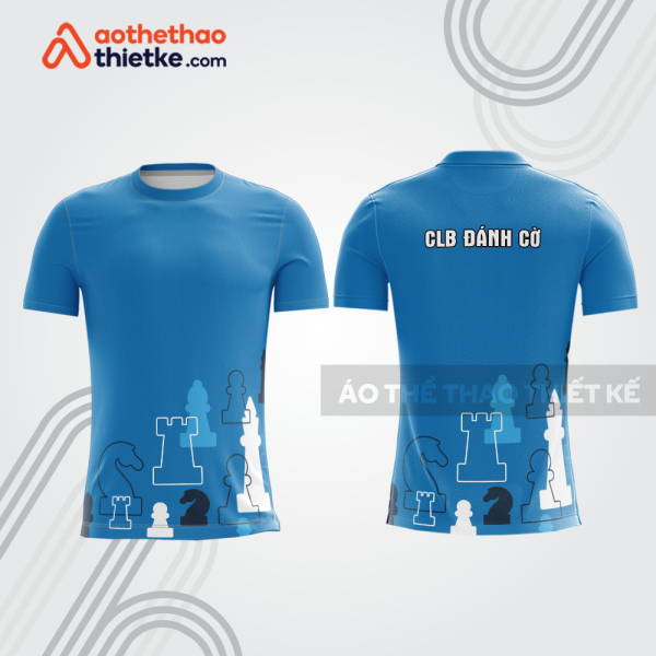 Mẫu thiết kế áo t-shirt thi đấu CLB đánh cờ ch11