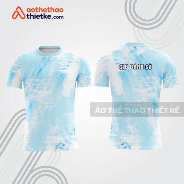 Mẫu thiết kế áo t-shirt thi đấu CLB đánh cờ ch12
