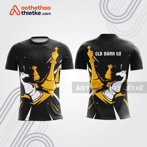 Mẫu thiết kế áo t-shirt thi đấu CLB đánh cờ ch14