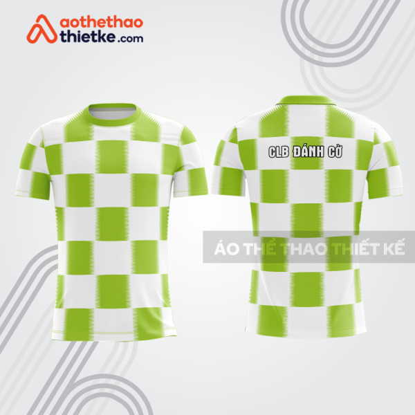 Mẫu thiết kế áo t-shirt thi đấu CLB đánh cờ ch15