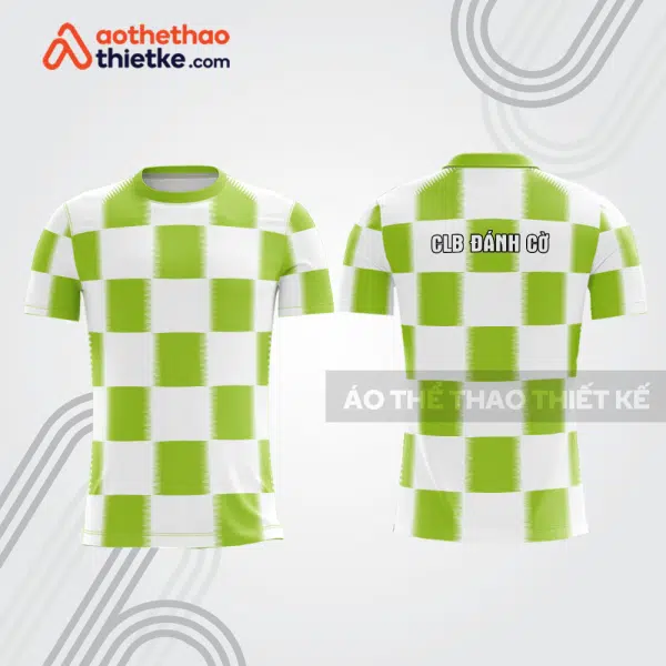 Mẫu thiết kế áo t-shirt thi đấu CLB đánh cờ ch15