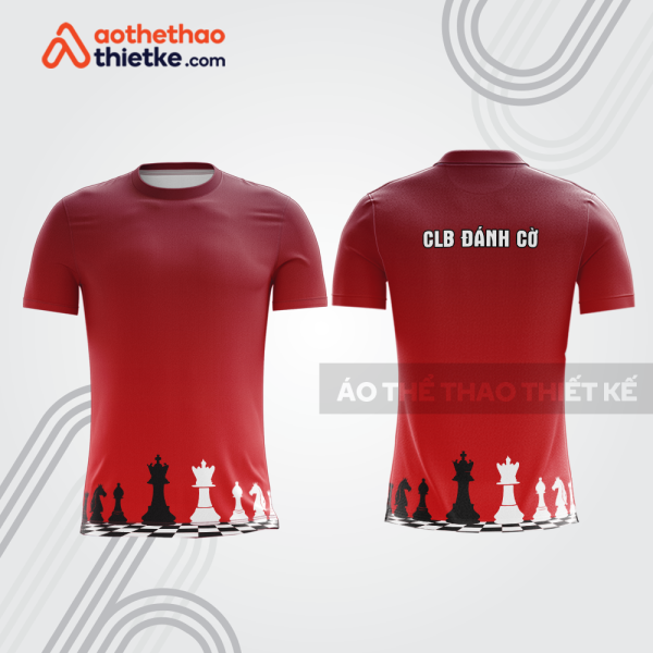 Mẫu thiết kế áo t-shirt thi đấu CLB đánh cờ ch16