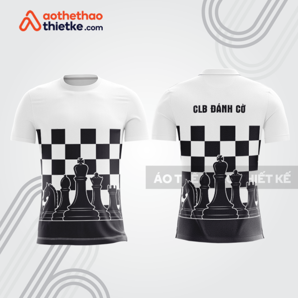 Mẫu thiết kế áo t-shirt thi đấu CLB đánh cờ ch17