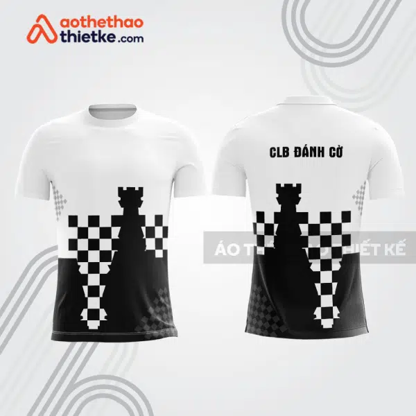 Mẫu thiết kế áo t-shirt thi đấu CLB đánh cờ ch19