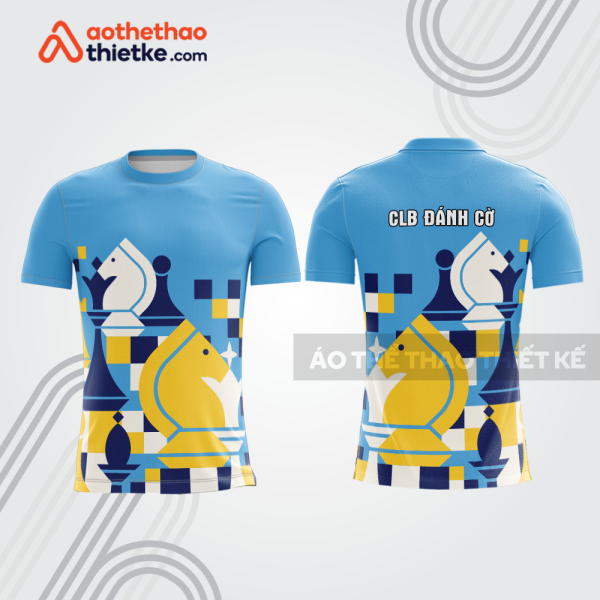 Mẫu thiết kế áo t-shirt thi đấu CLB đánh cờ ch2