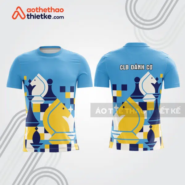 Mẫu thiết kế áo t-shirt thi đấu CLB đánh cờ ch2