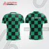 Mẫu thiết kế áo t-shirt thi đấu CLB đánh cờ ch21