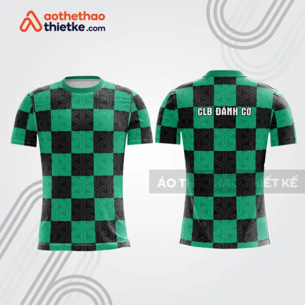 Mẫu thiết kế áo t-shirt thi đấu CLB đánh cờ ch21