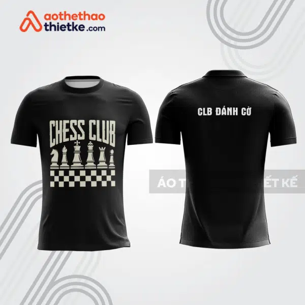 Mẫu thiết kế áo t-shirt thi đấu CLB đánh cờ ch23