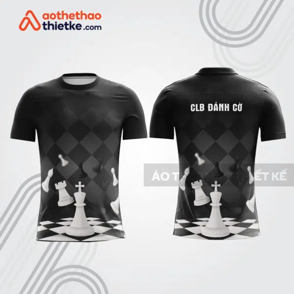 Mẫu thiết kế áo t-shirt thi đấu CLB đánh cờ ch25