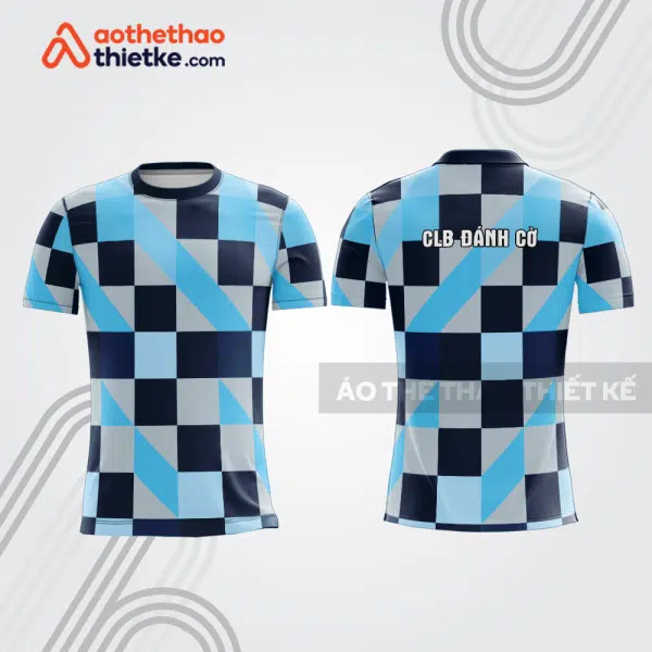 Mẫu thiết kế áo t-shirt thi đấu CLB đánh cờ ch27