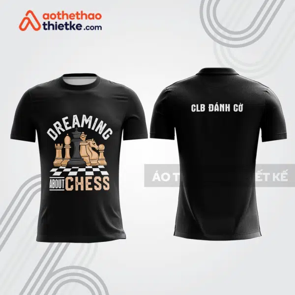 Mẫu thiết kế áo t-shirt thi đấu CLB đánh cờ ch28