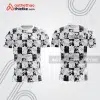 Mẫu thiết kế áo t-shirt thi đấu CLB đánh cờ ch33