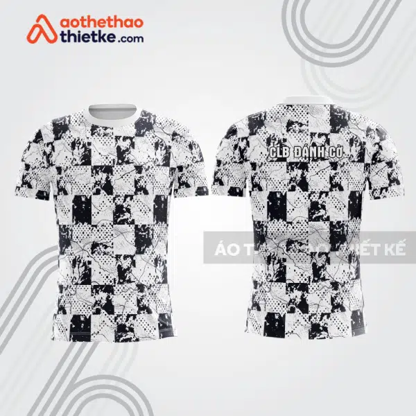 Mẫu thiết kế áo t-shirt thi đấu CLB đánh cờ ch33