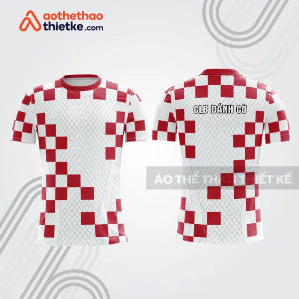 Mẫu thiết kế áo t-shirt thi đấu CLB đánh cờ ch38
